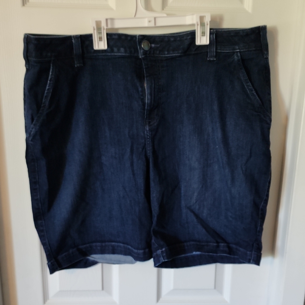 Dark Blue Women's Denim Shorts